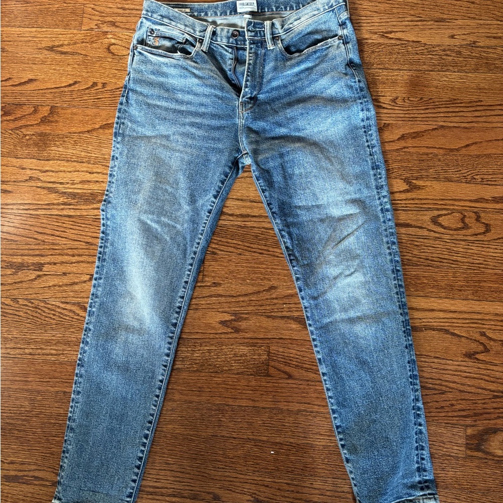 Todd Snyder Light Blue Skinny Jeans